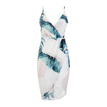 Load image into Gallery viewer, fashion women’s summer bohemian casual party sleeveless v neck sexy beach dress sundress loose casual daily clothes
