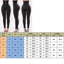 Load image into Gallery viewer, fashion women’s high waist leggings ladies casual skin slim sports gym running fitness long pants trousers
