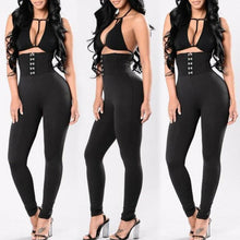 Load image into Gallery viewer, fashion women’s high waist leggings ladies casual skin slim sports gym running fitness long pants trousers
